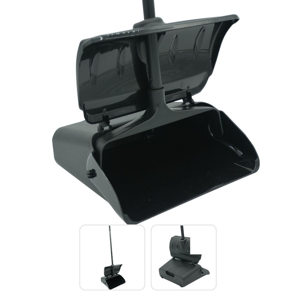 Recogedor para Basura Lobby Plegable con Tapa -345-