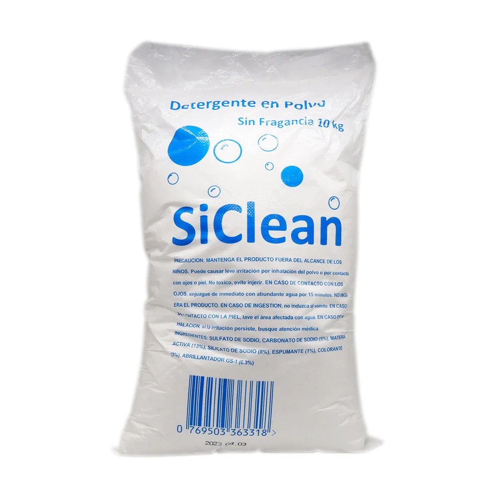 Detergente en polvo sin fragancia - 22 lbs