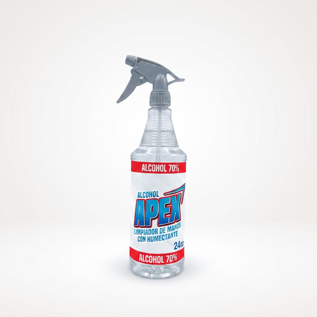 Alcohol 70% - 24 oz c/atomizador