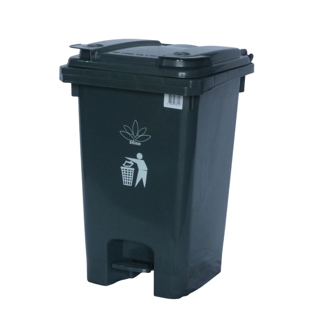 Cesto de basura 64 gal - Tapa y Ruedas con Pedal