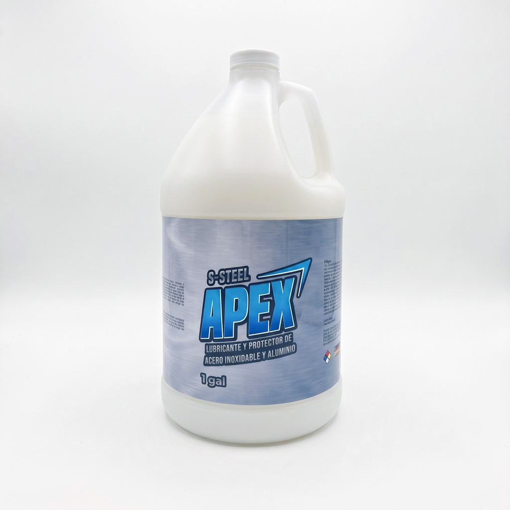 S-Steel Apex 1 Gal - (crema limpiadora de aluminio y acero inoxidable)