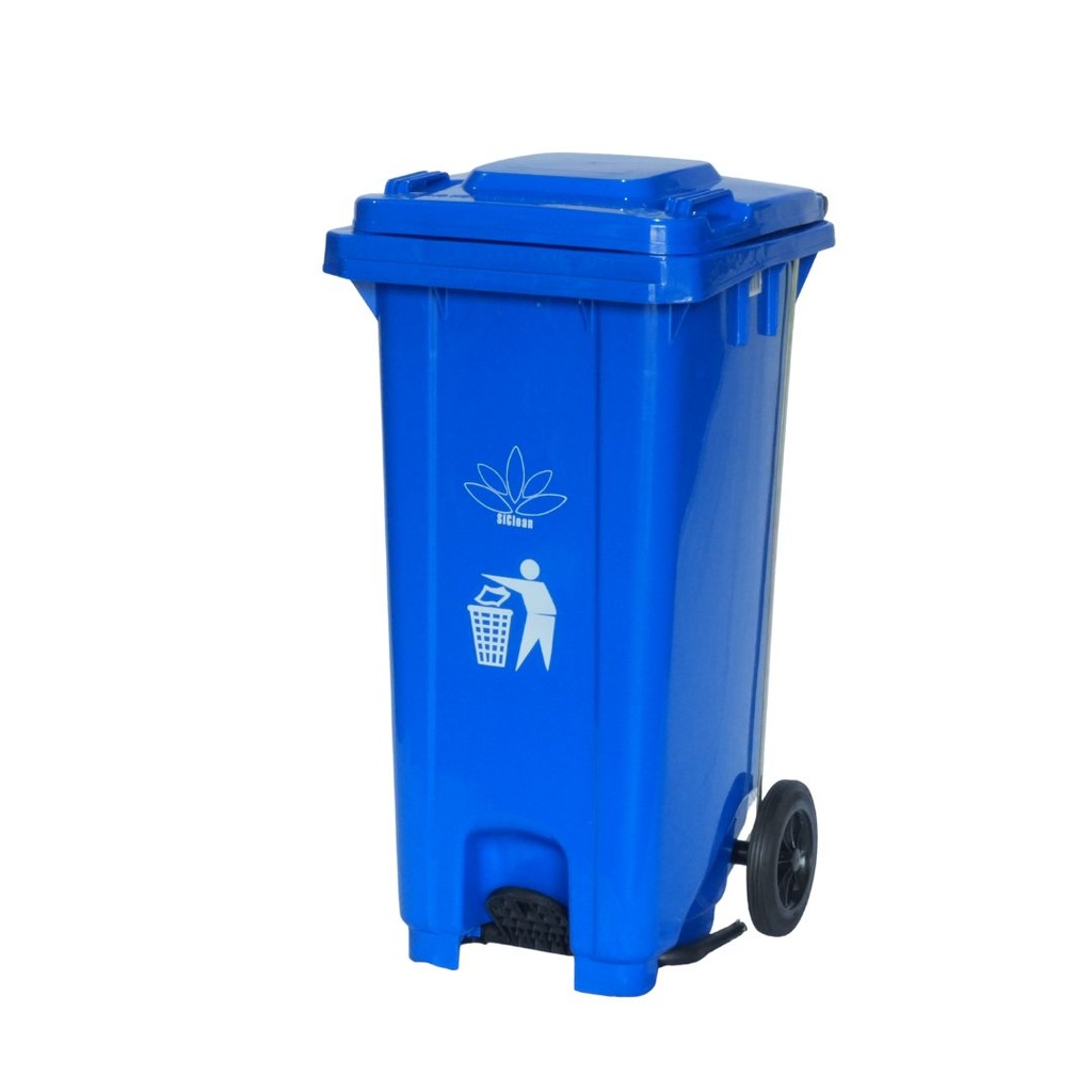 Cesto para Basura 120L-32G Ruedas y Tapa accionada por Pedal Bolsa38