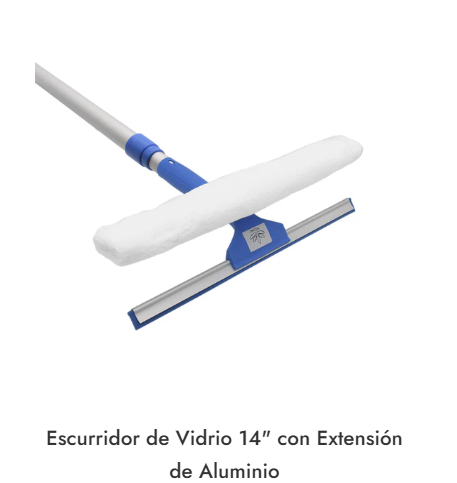 Escurridor de Vidrio 14" con Extensión de Aluminio