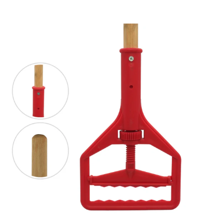 Trapeador de Madera Cabezal Plástico