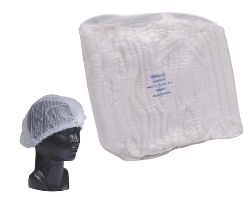 Redecilla Blanca Plisada x 100 unidades