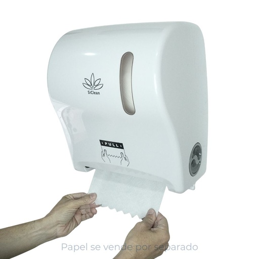 Dispensador de Papel Toalla Plástico Auto Corte