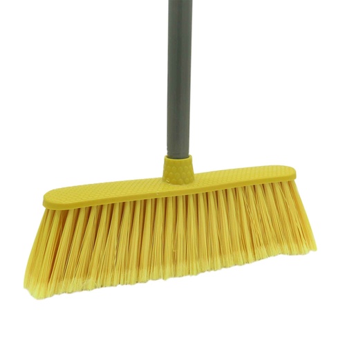 Escoba Venecia Madera - Amarilla