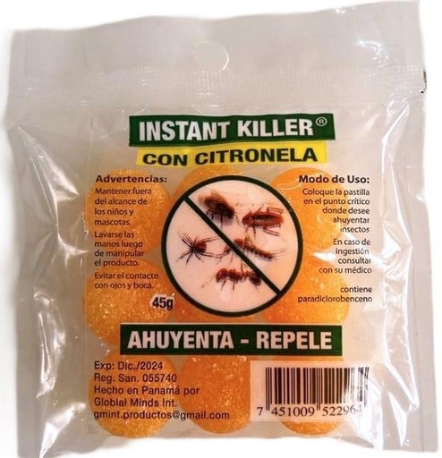 Instant Killer Citronela-45 gr