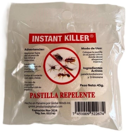 Instant Killer Bolita-45 gr
